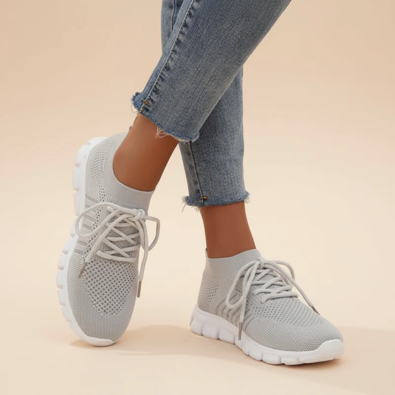 Vicky - Leichte Schnürsneaker