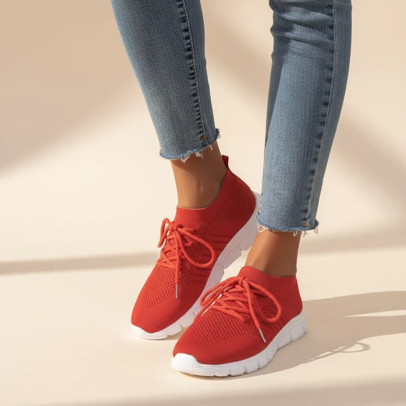 Vicky - Leichte Schnürsneaker
