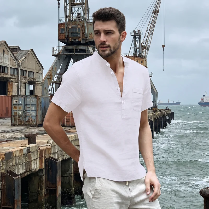 Zack - Lockeres Kurzarmhemd