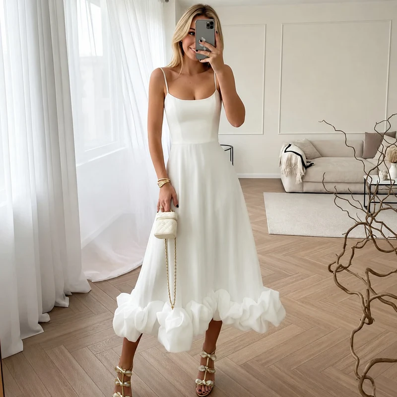 Cecily - Elegantes Midikleid