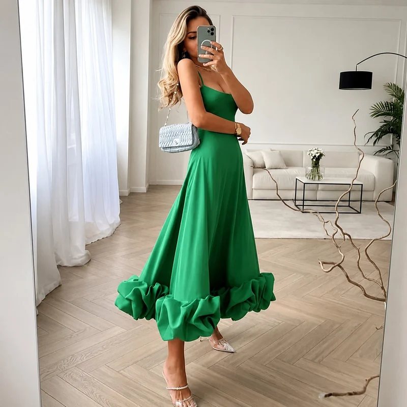 Cecily - Elegantes Midikleid