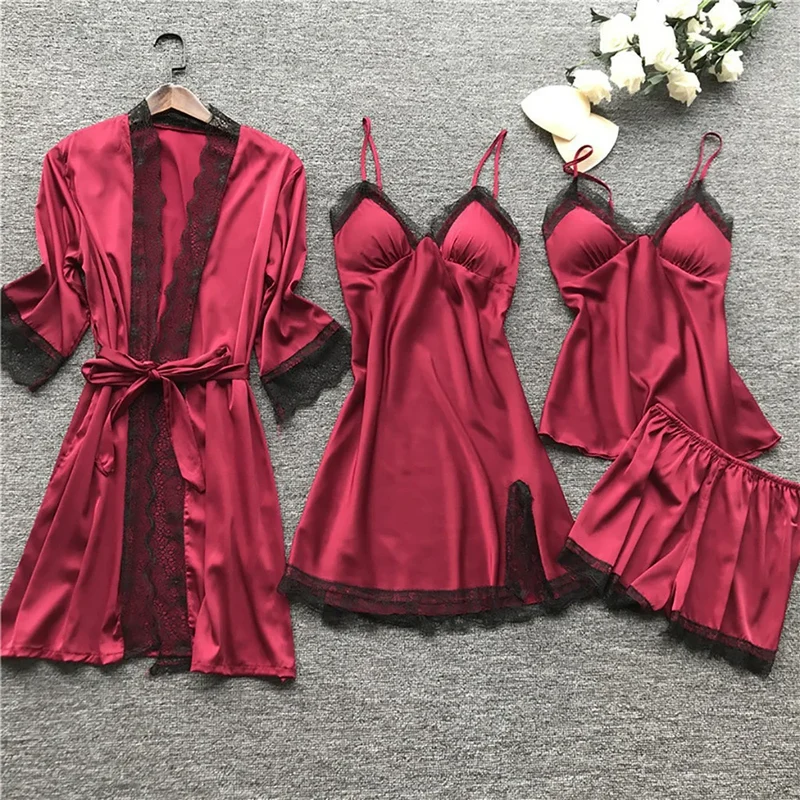 Luna - Schlafanzug-Set mit Spitze