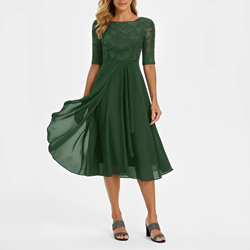 Florenz - Elegantes Midi-Kleid