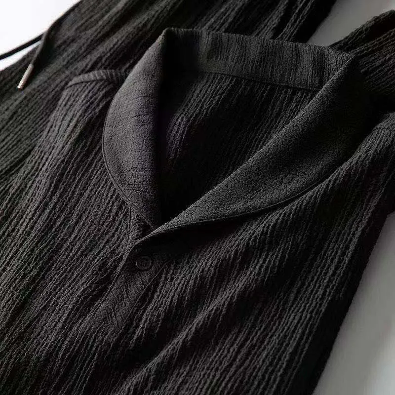 Luca - kurzärmliges Shirt mit Hose und flexiblem Taillenbund