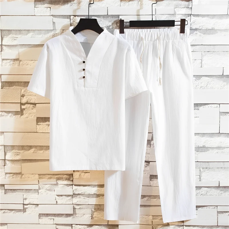 Cyril - Herren-Outfit mit Hemd und Hose - perfekt für sonnige Tage