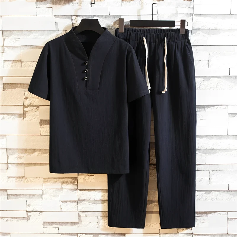 Cyril - Herren-Outfit mit Hemd und Hose - perfekt für sonnige Tage