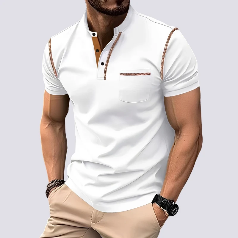 Stefan - Elegantes, luftdurchlässiges Herren-Poloshirt