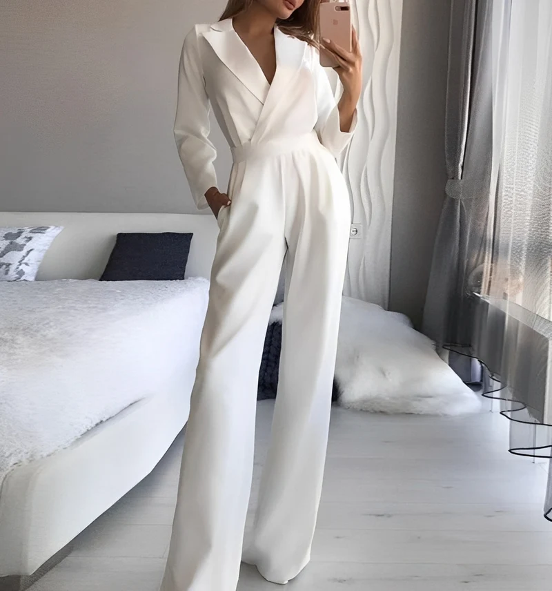 Emilie - Eleganter Overall mit langen Ärmeln