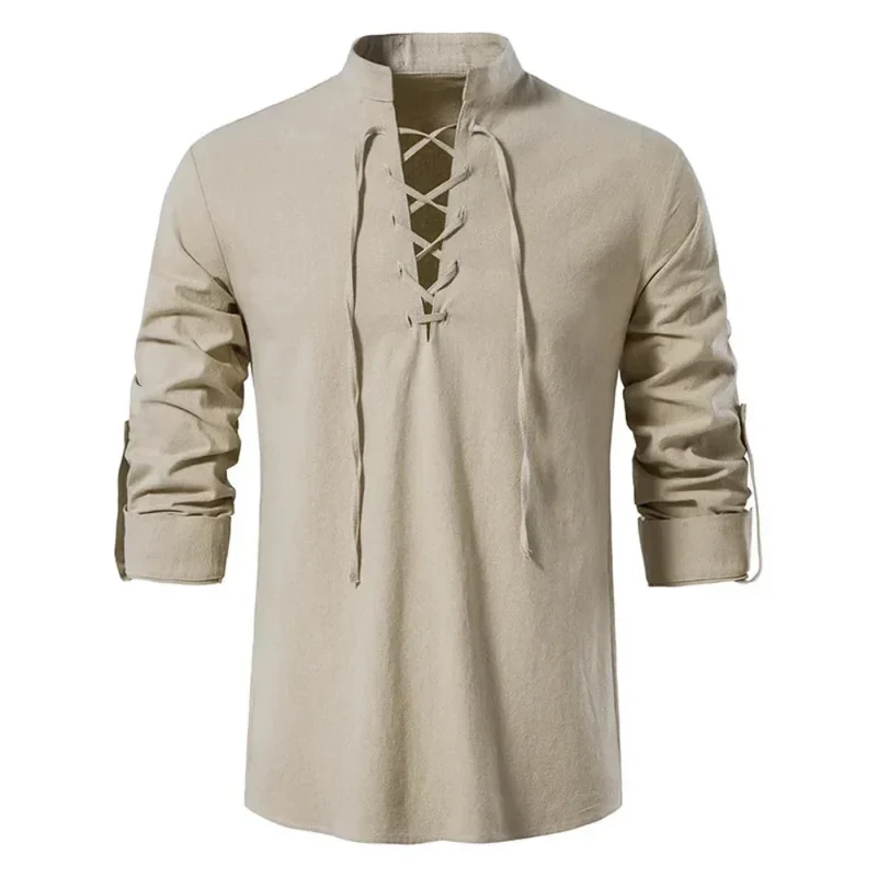 Oliver - Bluse mit langen Ärmeln und Schnürdetails