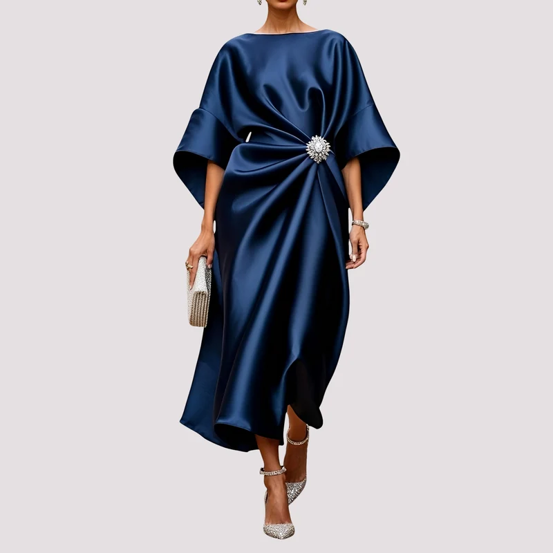 Kay - Stilvolles Wickel-Midikleid