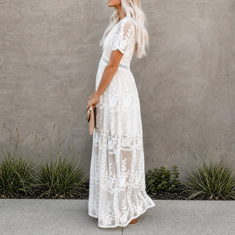 Alison - Schickes Maxikleid aus Chiffon