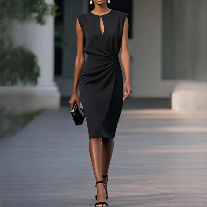 Mirabel - Stilvolles ärmelloses figurbetontes Kleid