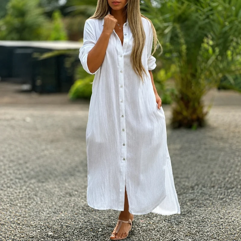 Sharon - Bequemes Weites Kleid