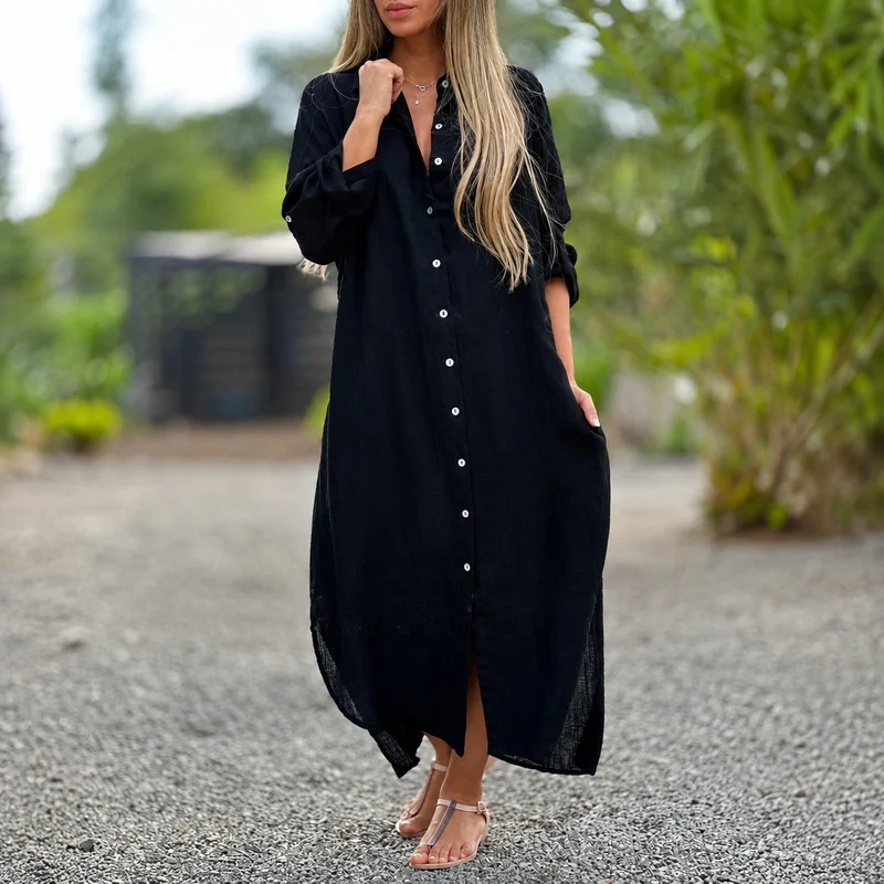 Sharon - Bequemes Weites Kleid
