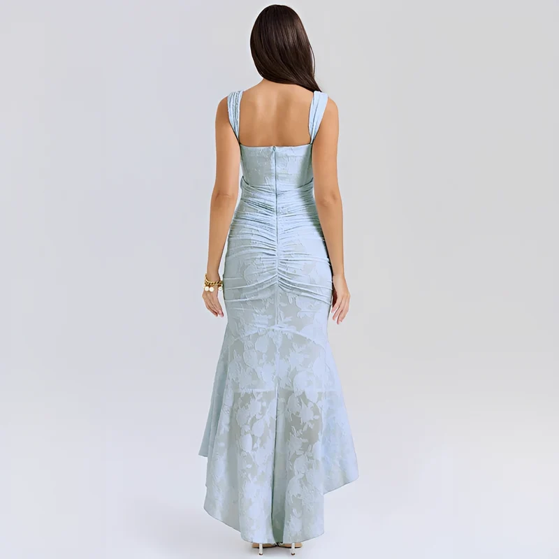 Cynthia - Elegantes Midikleid zum Wickeln mit Gürtel