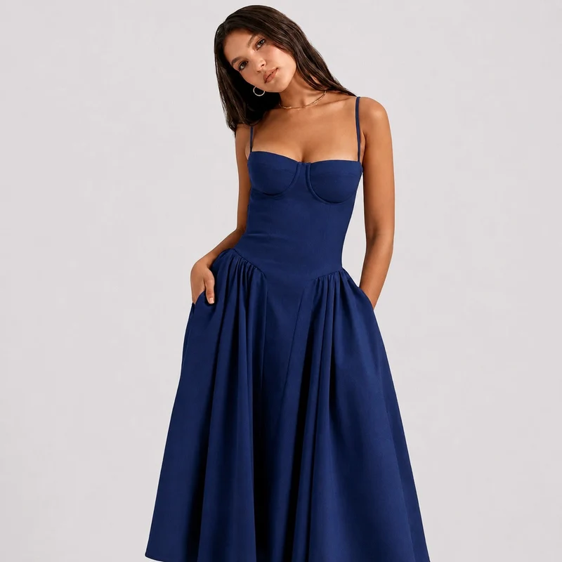 Hadley - Elegantes Camisole-Kleid