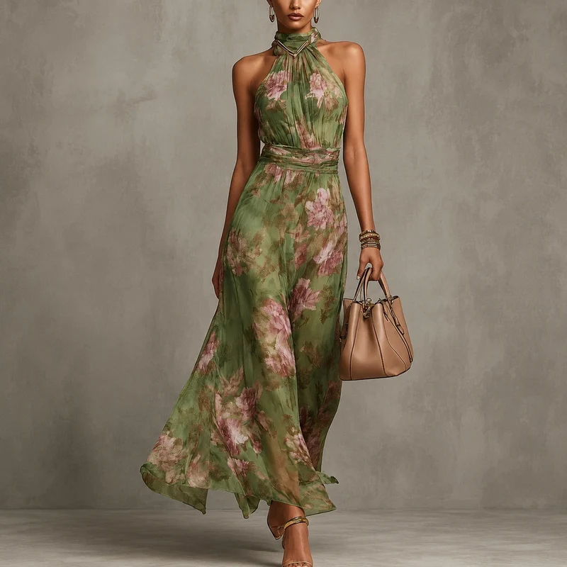 Emelia - Schickes Boho-Langkleid