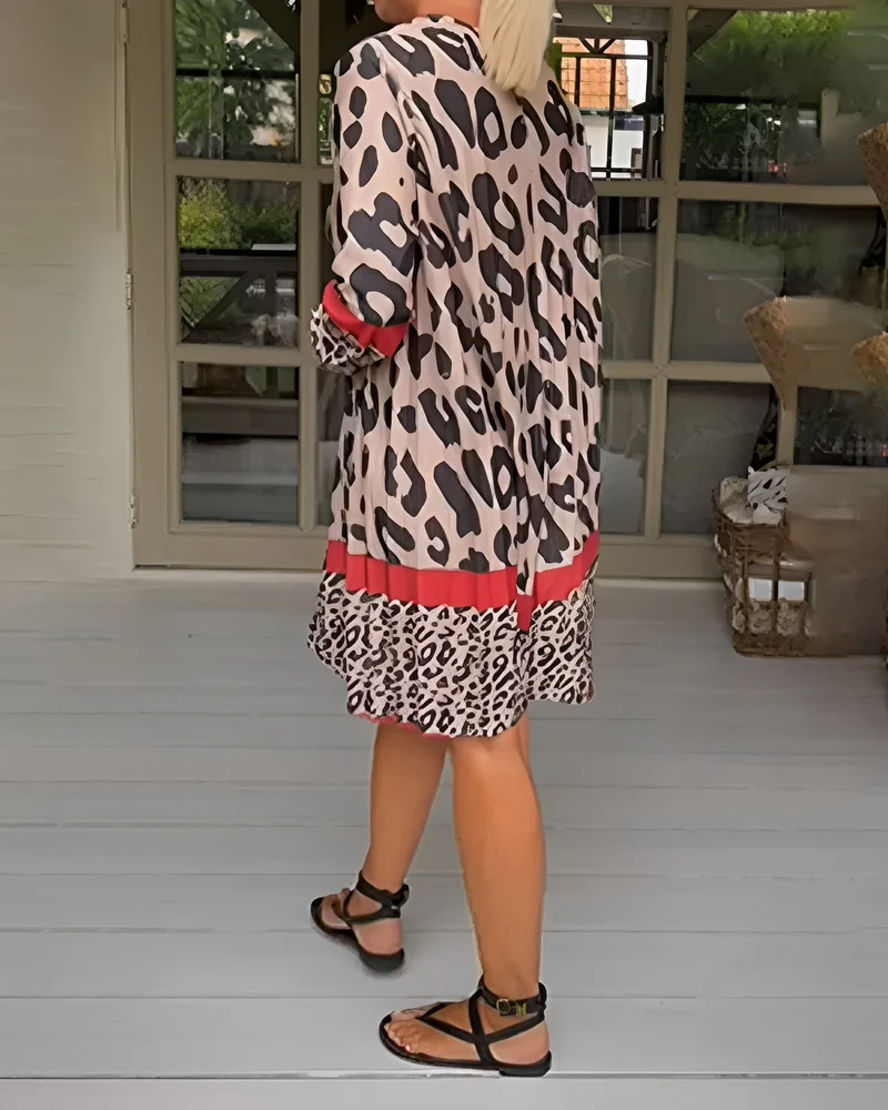 Marfie - Elegantes Mini-Kleid mit V-Ausschnitt