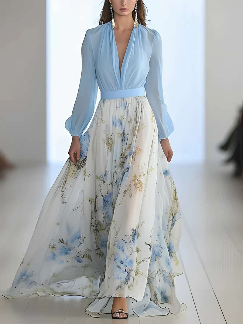 Cora - Elegantes Maxikleid