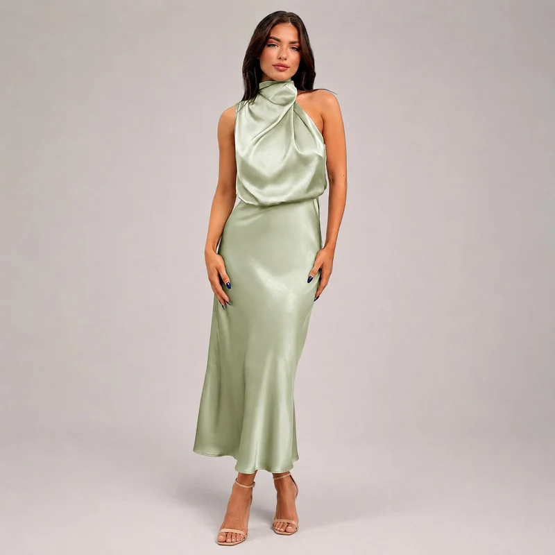 Lillie - Schickes Kleid mit Neckholder-Ausschnitt