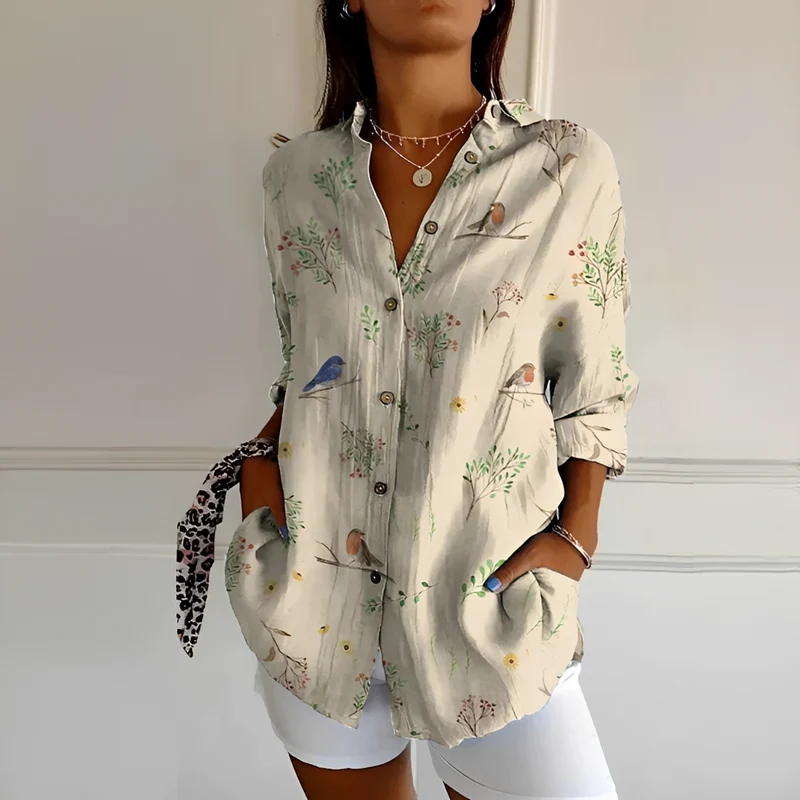 Eleanor - Schicke Bluse mit Knöpfen