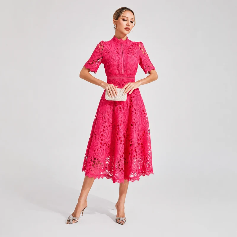 Hallie - Zeitgemäßes Midikleid