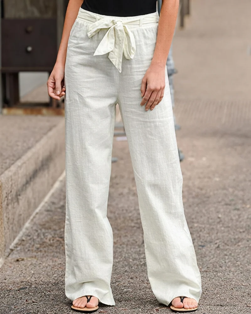 Sarah - Bequeme Hose mit weiter Beinform